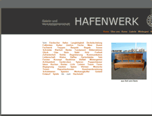 Tablet Screenshot of hafenwerk.com